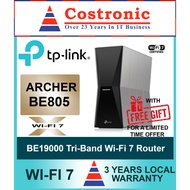 TP-Link Archer BE805 BE19000 Tri-Band Wi-Fi 7 Router (3 Years Local Warranty )