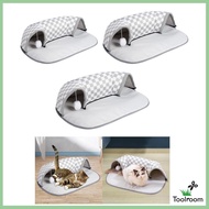 [ Winter Tunnel Bed Kitty Training Hideout for Ferrets Cats Hamster