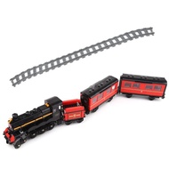 Domestic Assembly Steam Train Punk Carriage Toy Vintage Style GWR Steam Locomotive Building Blocks C