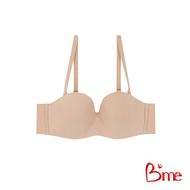 Bme เสื้อชั้นในมีโครงถอดสายได้ Level 1 ฟองน้ำบาง รุ่น ME1K43 (เริ่มต้น B85) สีดำ สีนู้ด