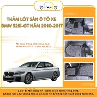 Anti-fouling floor mat for 5-seat BMW 528i-GT 2010-2017