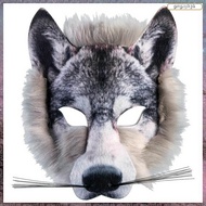[L E U R] Wolf Mask Wolf Costume Wolf Ears