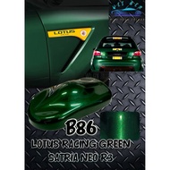 B86* - SATRIA NEO R3 / LOTUS RACING GREEN ( 2K PAINT WITH HIGH TEMPERATURE ) 1Lx3