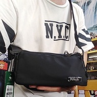 (NEW ARRIVALS)POLO HILL ORIGINAL CANVAS WATERPROOF SLING BAG MEGSENGER BAG