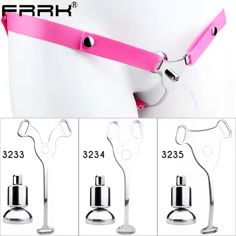 FRRK Fidelity in Catheter Extreme Chastity Cage with Detachable Urethral Sounding Femboy Fu-Fu Cock 