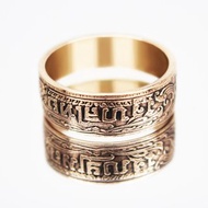 泰國硬幣戒指 1 satang 1941 年男士硬幣戒指 女士硬幣戒指