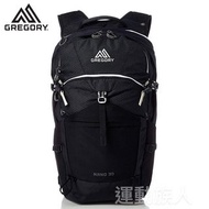 【💥行山 / 遠足 連防雨罩】30L Gregory Nano 30 行山背囊 超輕量 多用途 山野 遠足 輕便 耐用 日本直送 黑色 Black