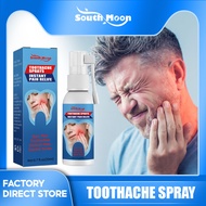 【Hot Sale】South Moon Instant Tooth Pain Relief Spray Effective Treatment Teeth Pain Swell Dental Prevent Oral Health Care Toothache Spray Instant Teeth Treatment Relief Tooth Care Sprays Effective Dental Pain Prevent Oral Health Care Portable With Cotton