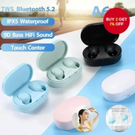 A6S TWS Bluetooth 5.0 Wireless Earphones Sport Earbuds Portable Charging Case