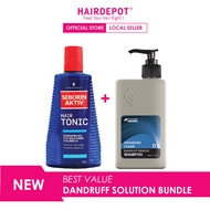 [BUNDLE SET] Schwarzkopf Seborin Aktiv Hair Tonic 300ml + MIDORI Shampoo D1 300ml