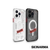 Skinarma iPhone 15 Pro Max  Orion未來科技磁吸防摔手機殼 附扣具黑色