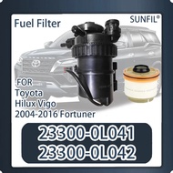  23300-0L041 23300-0L042 Fuel Filter Assembly  For Toyota Hilux Vigo 2004-2016 Fortuner