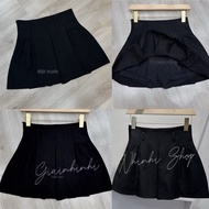Large flared A-shaped pleated skirt with high-waisted inner pants CV999 - Giainhi