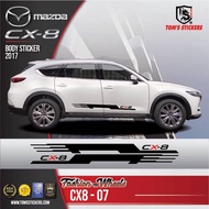 MAZDA CX-8 CAR BODY STICKER SET CX8 - 07
