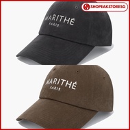 [PREORDER] MARITHE, REGULAR LOGO BRUSHED COTTON COVERED CAP, POMFG45FHG212 (KPMF392)