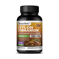 Kapsul Kayu Manis Ceylon 1000mg – Kayu manis organik bersertifikat suplemen kayu manis Ceylon murni