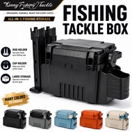 Fishing Box Mancing Set Fishing Tackle Box Pancing Murah Fishing Storage Box large Pole Cup Holder K