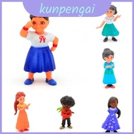 Pvc Encanto Doll Collection Figures For Kids Set Of 6 Madrigal Character Toys Accessories With