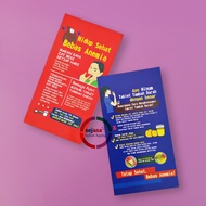 Live Flyer Anemia-Freebebas | Flyer How to Drink Blood Boostertablet | Anemia Brochure