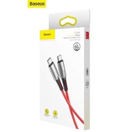 BASEUS WATER DROP SHAPED LAMP USB Type C to Type C Cable 60W 20V 3.0A