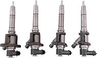4PCS Common Rail Injectors ME223750 ME223002 0445120049 4M50 Compatible With Mitsubishi Fuso 4M50 4M