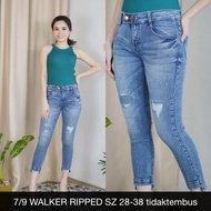 Jeans Wanita 7/9 Walker Ripped-twenty olshop