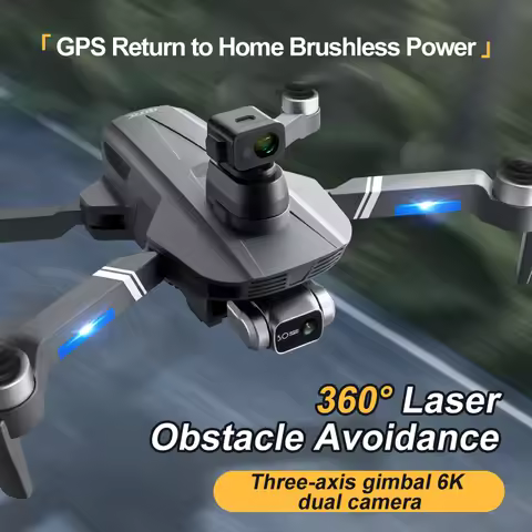 New 4DRC F4 Pro 3-Axis Gimbal 360° Obstacle Avoidance Professional 6K Camera Brushless Motor GPS 5G 