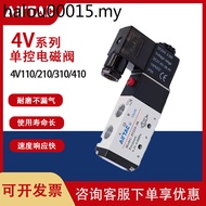 Yadeke Pneumatic Solenoid Valve 24v Electronic Reversing Valve 4V110-06A/4V210-08B/310/410-15