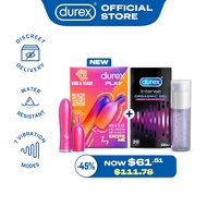 Durex Play 2in1 Vibrator &amp; Teaser Tip + Durex Intense Orgasmic Gel 10ML