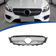 Diamond Style Front Bumper Grill Grille For Mercedes Benz E-Class W213 E200 E300 E400 E500 E550 2016