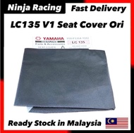 Yamaha LC135 135LC V1 Seat Cover Halus Licin Kasar Grossly Kain Kulit Sarung Tempat Duduk Kusyen Cus