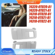 [UTnus9ddL] Right Passenger Side Sun Visor with Mirror 74320-0T022-B1 for  Venza 2009-2016 Sunshade 