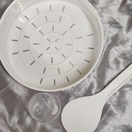 Panasonic SR-DF101 原廠 原裝 蒸籠 蒸格 白色飯鍋配件 蒸盤 飯勺 米杯 量杯