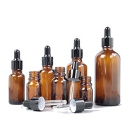 Amber Glass Dropper Bottle Dropper Bottle 10-200ml Amber Glass Bottle Dropper Reagent Liquid Pipette