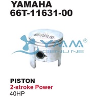 YMM 66T-11631-00 PISTON SET c/w RIKEN RING FOR YAMAHA OUTBOARD ENGINE 2-STROKE 40X/E40X