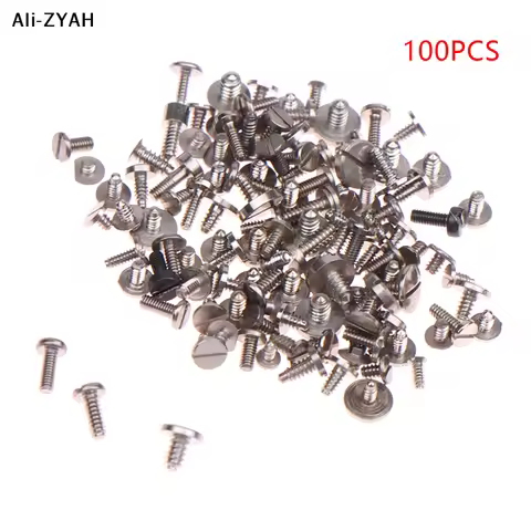 GD237-100Pcs Tiny Precision Mixed Multi-size Watch Screws Movement Repair Tools Part For Watchmaker