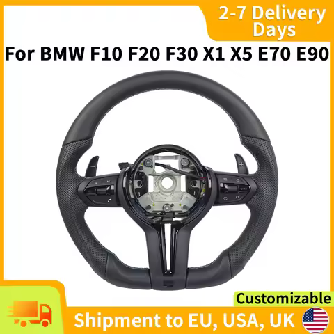 Suitable For BMW M3 M5 F20 F22 F23 F30 F33 F34 X1 F48 X5 F15 X3 F25 F80 E90 E70 E84 M Sport Steering
