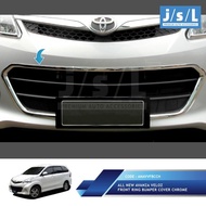 All New Avanza Veloz Front Ring Bumper Cover Chrome/ Veloz Accessories High Quality