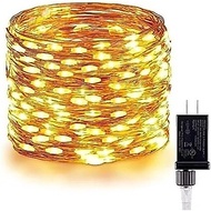 Remote Control Lantern String 8 Modes Timing Function 66 Feet 200 LED Lamp Beads Warm White Light IP