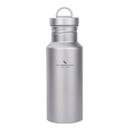 Boundless Voyage Wide Mouth Titanium Bottle With Lid Leak-Proof Camping Sports Water Bottle Single