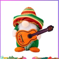 Music Gnomes Holiday Decorations,Spring Summer, Handmade Stuffed Plush Gnomes Indoor Design