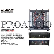 Power Wisdom MX41500 4 Channel Power Amplifier Wisdom MX-41500 Ori