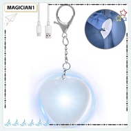 MAGICIAN Handbag Light, Heart Pattern Smart Touch Activation Purse Glow Light,  Portable Touch Activ