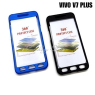 Vivo V7 PLUS HARD CASE 360 FULL PROTECTION TEMPERED GLASS VIVO V7 PLUS PLUS