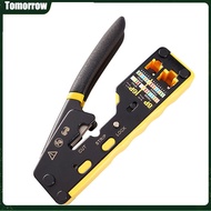 TOM Integrated Crimping Tool, Integrates Cutting, Stripping And Crimping Functions, Crimp Tool Pass Through Crimper