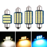 2X Festoon Car Led Lights C5W 31-36-39-41MM License Plate Lamp DC 12V Auto Dome Interior Room Light 