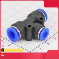 [5 Pieces]- PEG8-6 T-Tube Pneumatic Connector 6mm to 8 - 8mm Smart.hcm