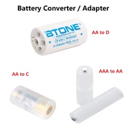 LOCAL STOCK* Battery Converter Adapter Shell Casing Battery Adapter AA to D / AA to C / AAA to AA A1