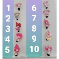 全新。現貨。三麗鷗瀏海夾。布丁狗瀏海夾。hello kitty 瀏海夾。美樂蒂瀏海夾。彩虹小馬瀏海夾。可愛髮夾
