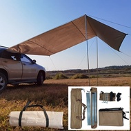 New Shop Discount🔥Car Awning Awning Roof Rack Rear Camping Waterproof Rear Tent Car Tent Sun Canopy 